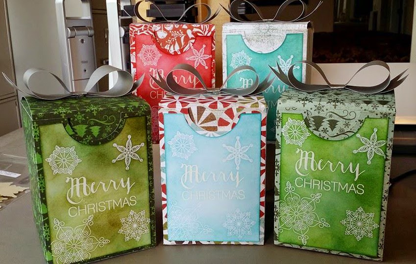 Jenna's Craft Room: Christmas Gift Boxes