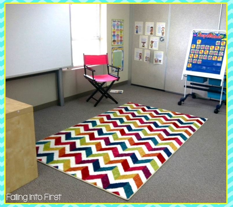 Falling Into First Cozy Classroom Rug Giveaway