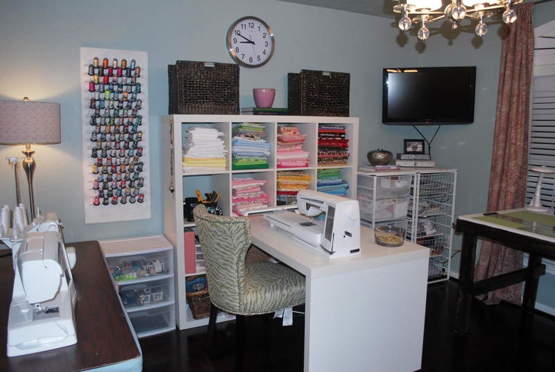 Sew Beautiful Blog Laurie's Surprise Sewing Room