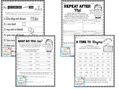 1st Grade Houghton Mifflin Theme 1 preview page 10