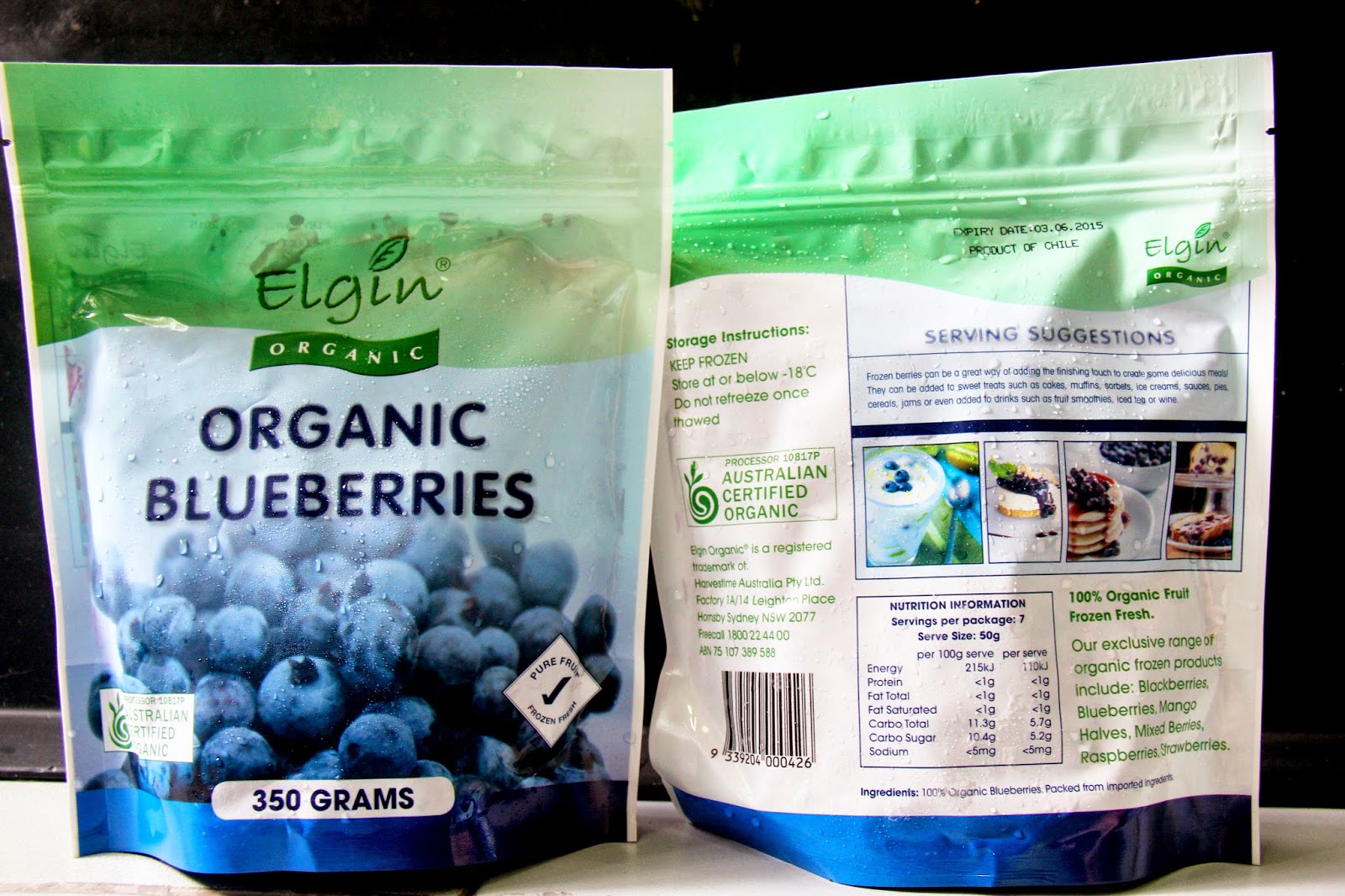 Natural PawPals Organic Blueberries . Blueberry Extract