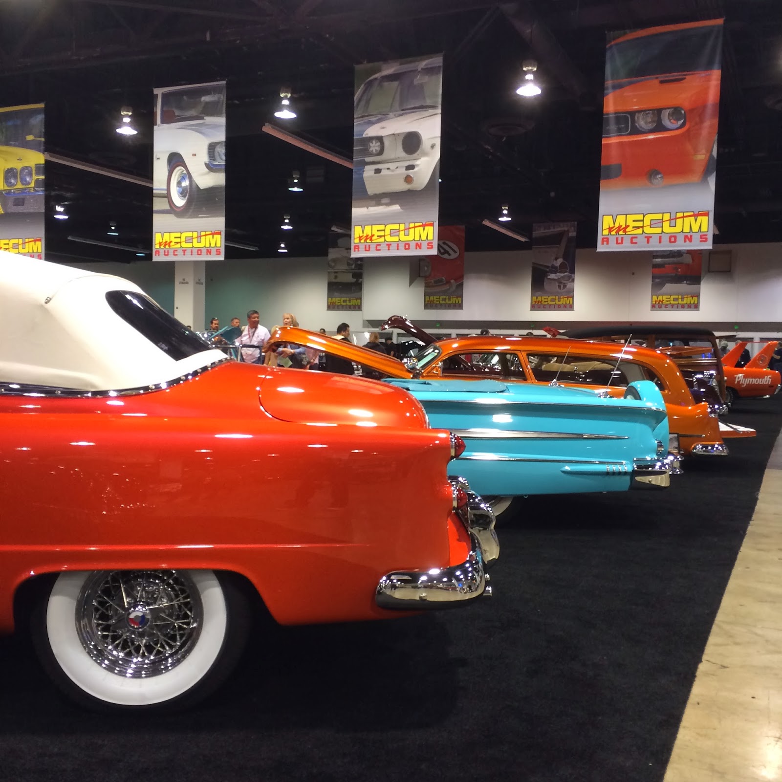 Covering Classic Cars Photos from the 2013 Mecum Auto Auction in