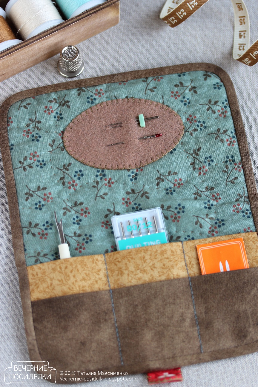Органайзер для машинных игл / Sewing machine needle case Вечерние