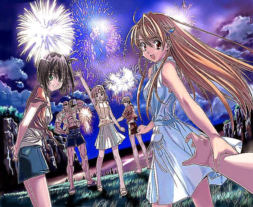 Anime Girl Happy New Year HD Wallpaper 3647 1024x768 Anime Girl Happy New Year HD Wallpaper 3647 1024x768