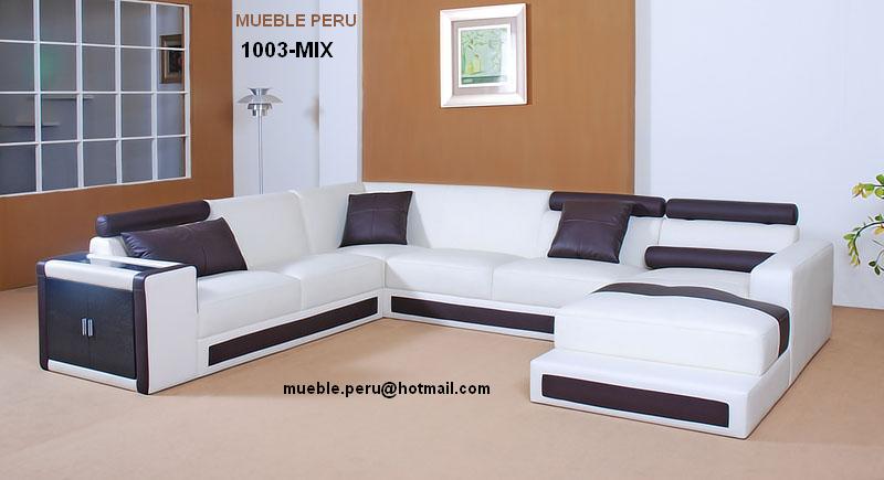 MUEBLES PEGASO: MUEBLES DE SALA SECCIONALES EN CUERO