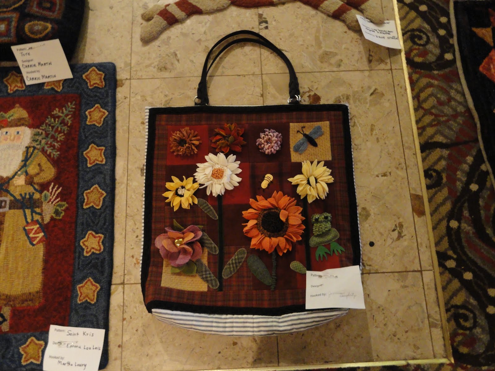 Primitives by the light of the moon Star of Texas Rug Hooking