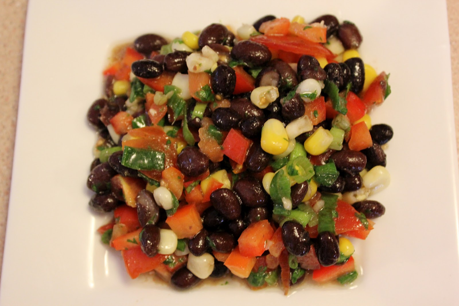 Fit and Lovin' it Corn and Black Bean Salad Recipe