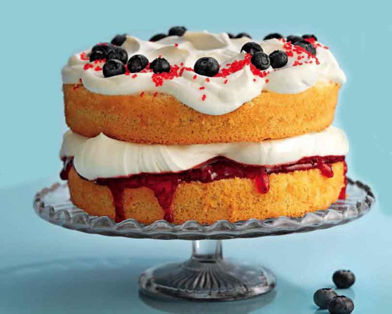 Easy Food Recipes and Cooking Lemon Victoria Sponge