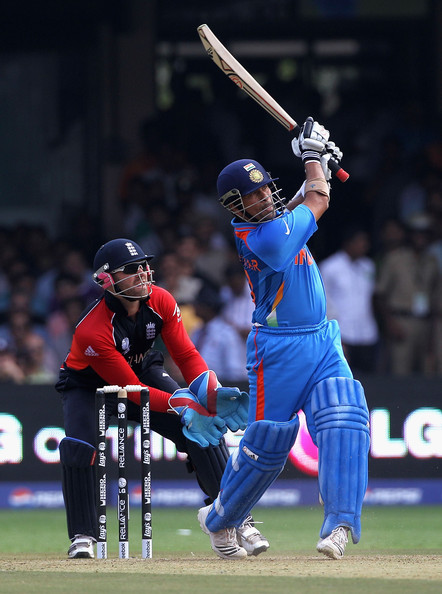 Sachin Hitting Six