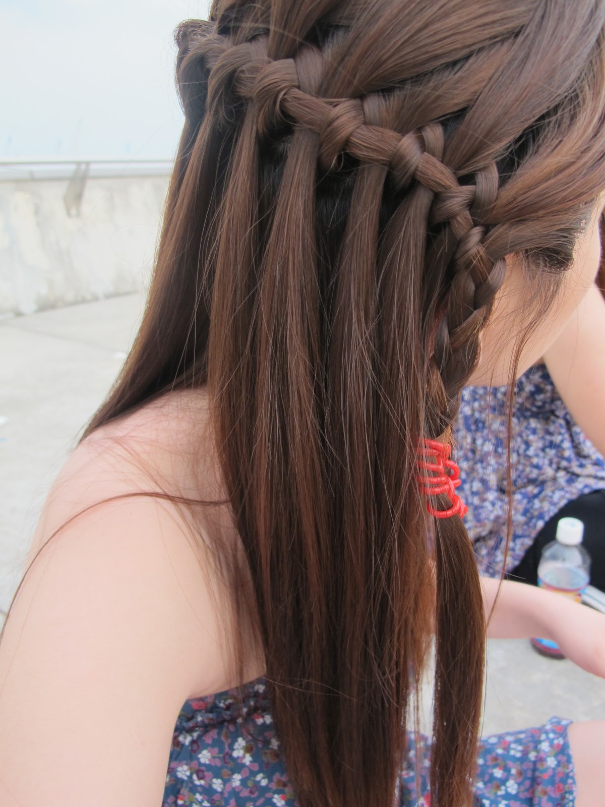 Hair and Beyond Waterfall Braid