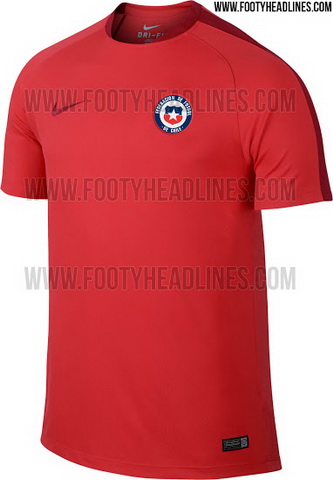 camiseta entrenamiento chile nike