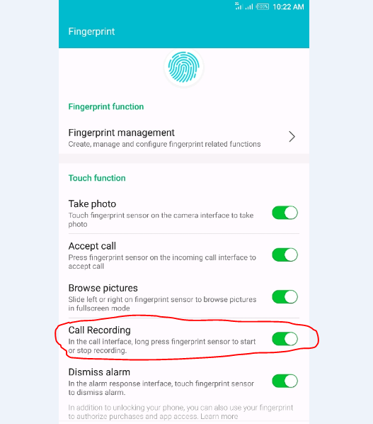 How to record voice calls on Infinix Note running Android 7 with