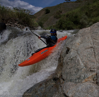 Joel Fedak enjoying the entry rapids, Chris Baer, colombia, junambu