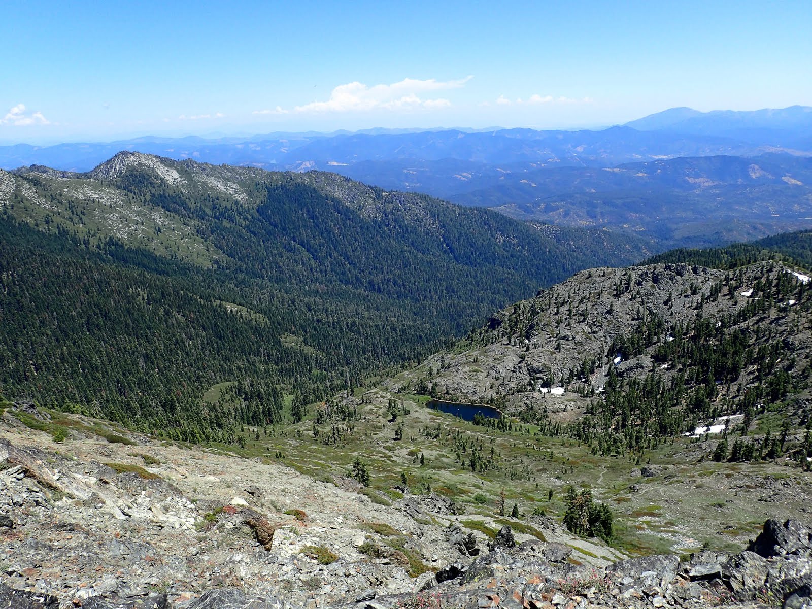 Monument Peak & Weaver Bally In Trinity Alps First Church of The