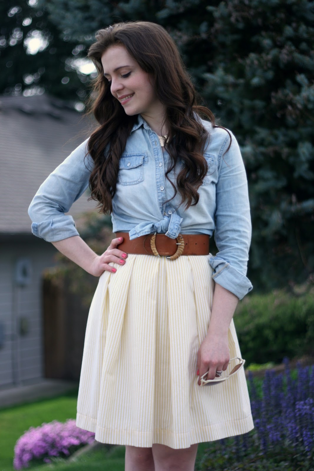 How to Wear DIY A summer dress for a springtime baby shower / Create