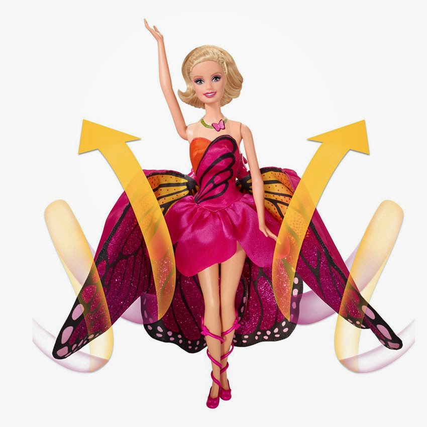 Barbie Mariposa - Jual Barbie Mattel