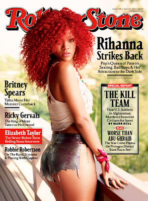Rihanna rolling stone S&M