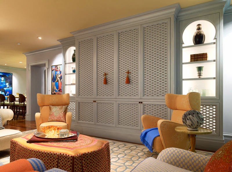 Красивый дизайн и декор: Восточный интерьер. Работа Jeffers Design Group