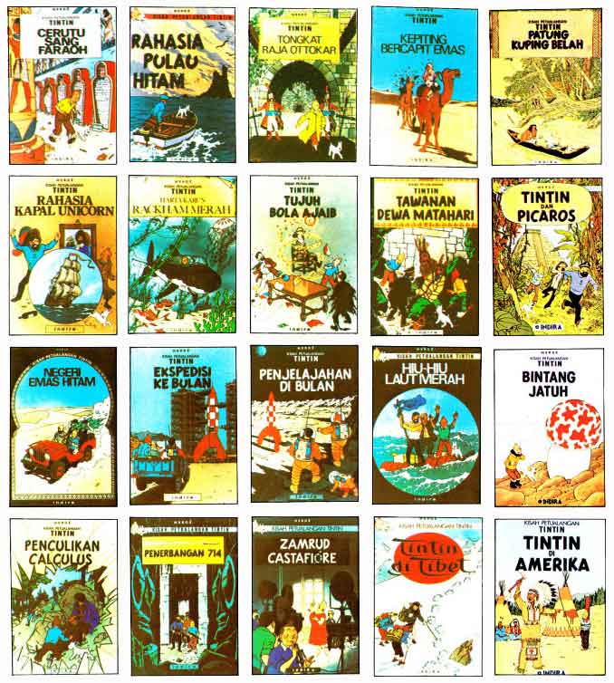 Download Komik Tintin Aplikasi