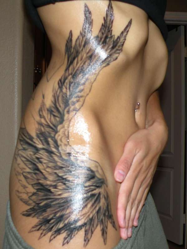 and angel wing tattoo have and angel wing tattoo have