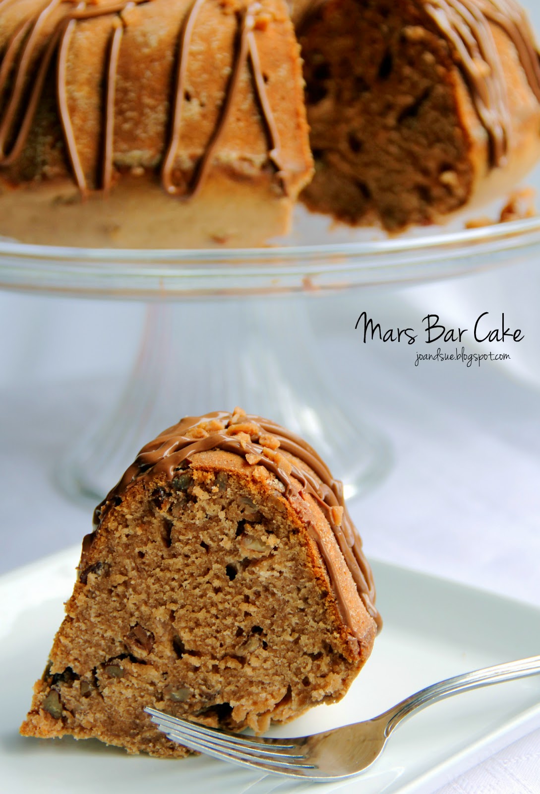 Jo and Sue Mars Bar Cake