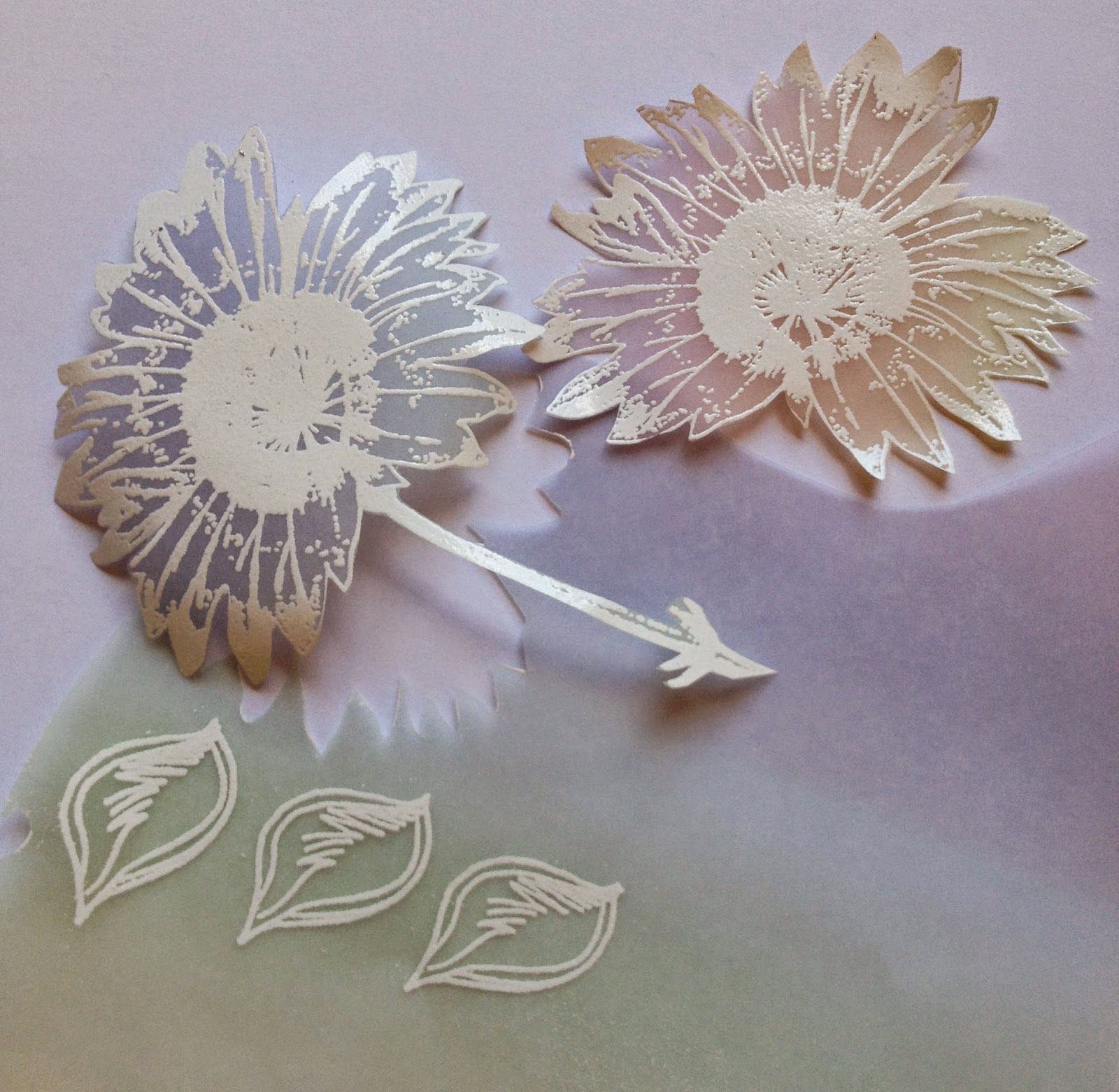 CastleKelly Crafts Blog Wedding Card with Vellum Flower