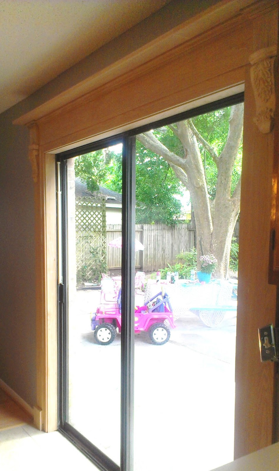 A blog about us! Door Frame Pinterest Idea