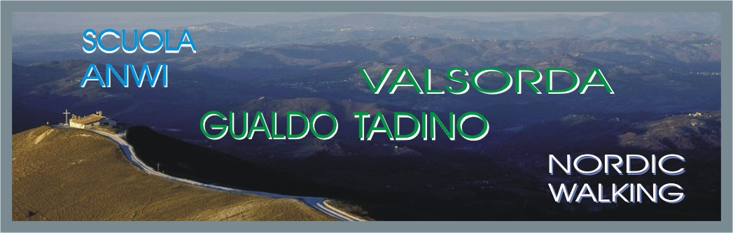 Scuola Anwi Valsorda - Gualdo Tadino - Nordic Walking