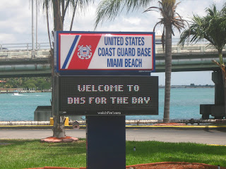 United States Coast Guard Base Miami Beach Welcome to DHS for the Day