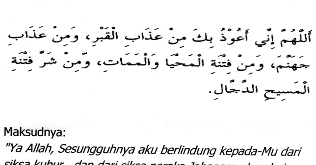 Doa Setelah Tahiyat Sebelum Salam Buya Mudo