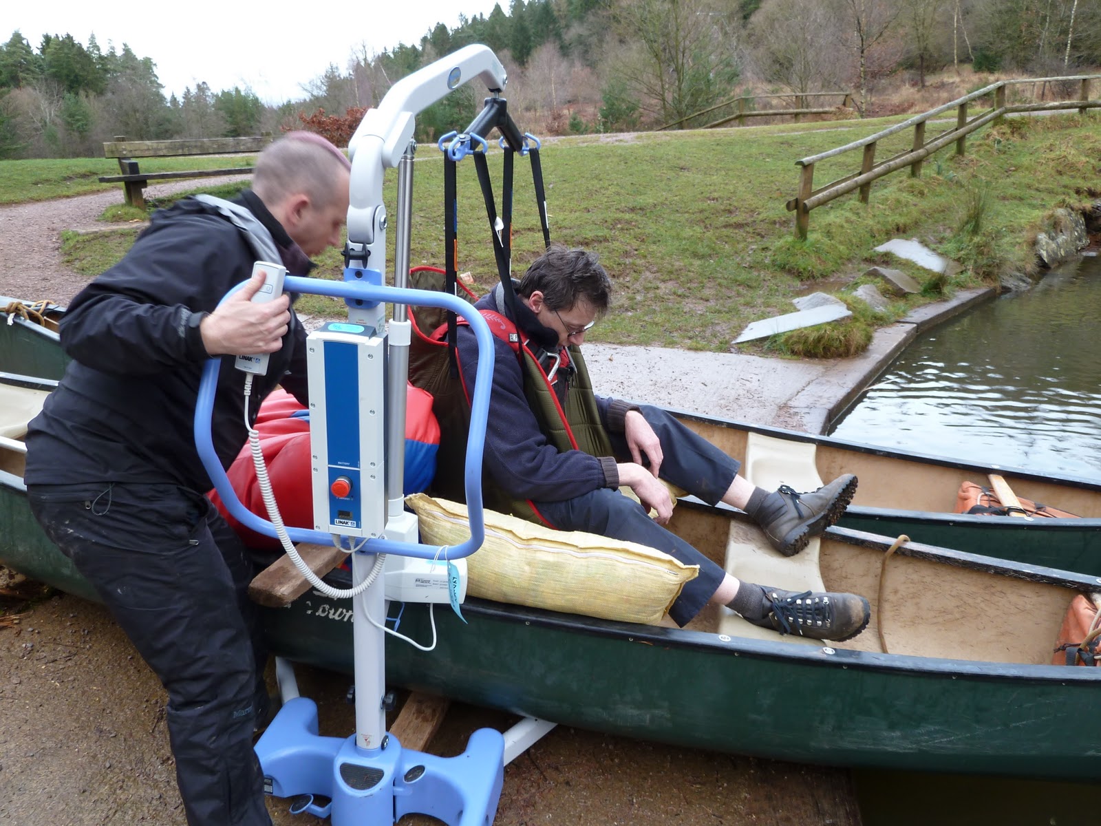 The Dean Field Studies Centre Planning for Disabled Canoeing
