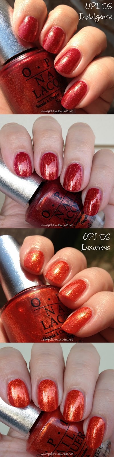 OPI Desinger Series 2012 - DS Indulgence and DS Luxurious
