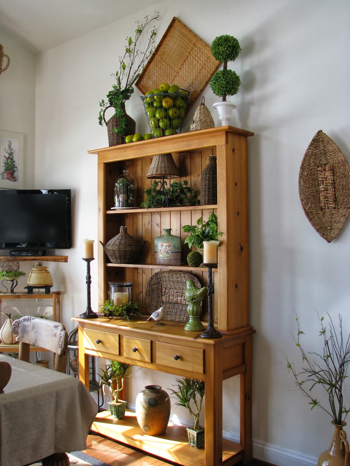 Designs by Pinky Decorating With Baskets!!!!