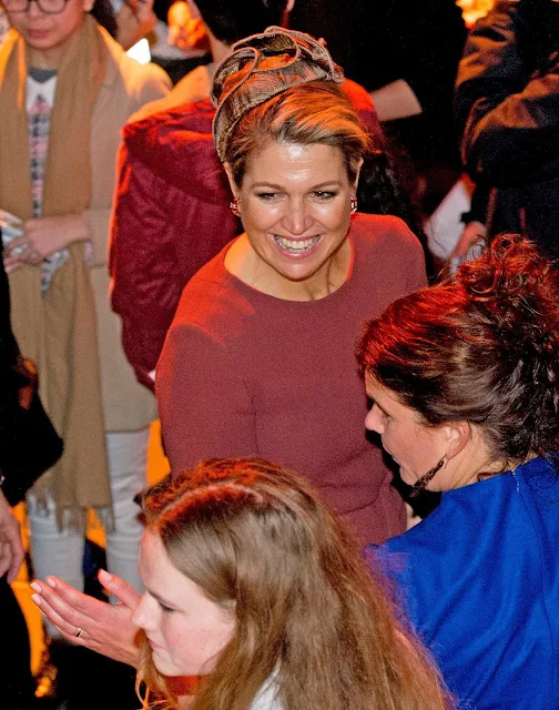 Queen Maxima of The Netherlands attends the opening Almere