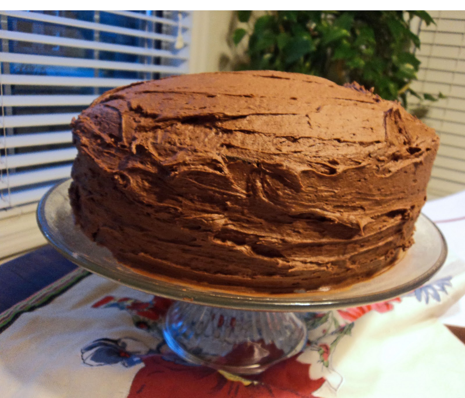 Sweet & Salty Southern Comfort Duke's Chocolate Cake