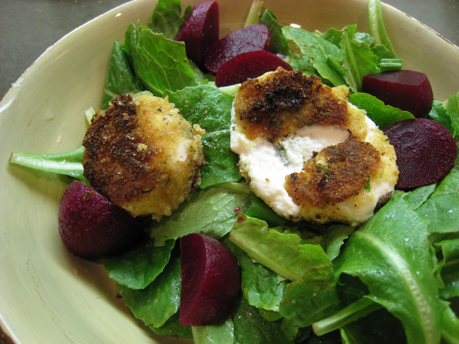 Farmer Jo Fried Goat Cheese