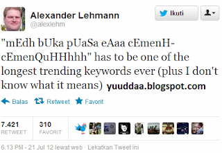 Trending Topic Twitter Alay dan Terpanjang di Dunia