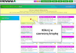 Neobux- jak oglądać reklamy?