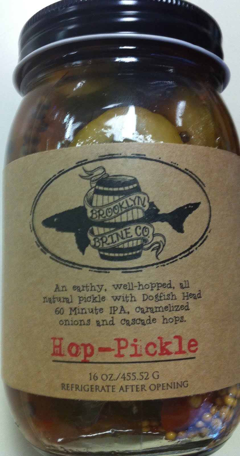 The Wine and Cheese Place Dogfish Head Hop Pickle!