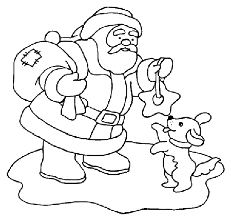 COLOREAR PAPA NOEL colorear papa noel: