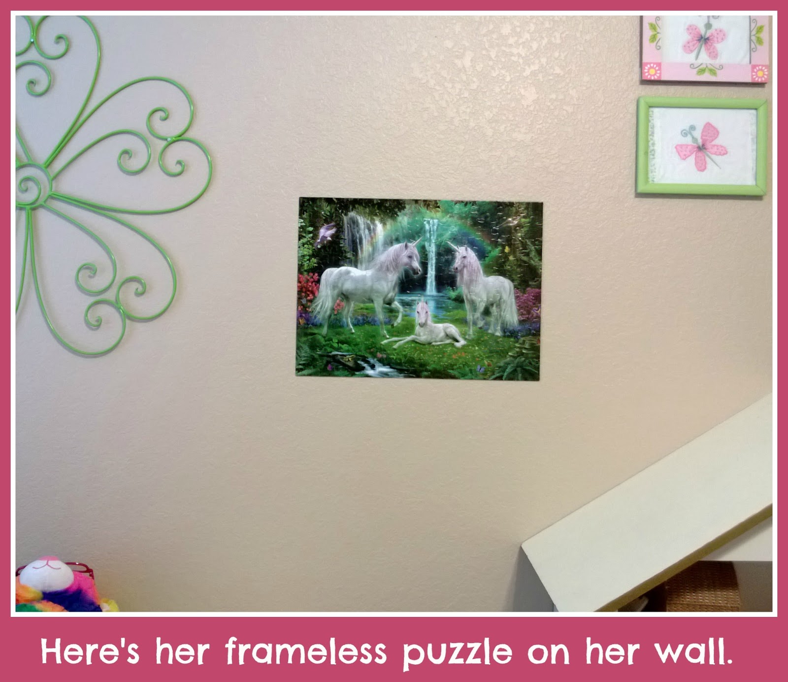 Brandi Raae How to Hang a Puzzle on Your Wall (without a frame)