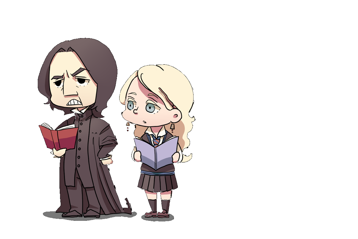 Luna Lovegood i Severus Snape