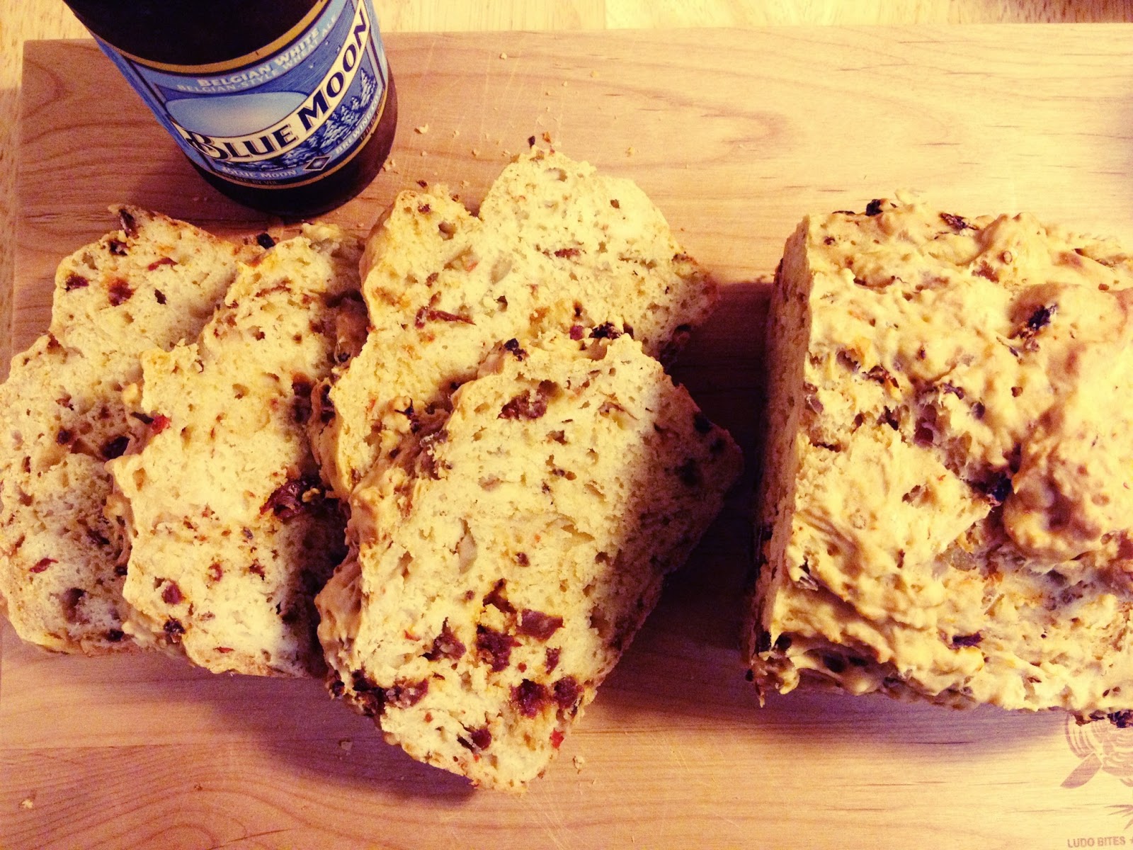 The Lush Chef Beer Bread with SunDried Tomatoes & Olives