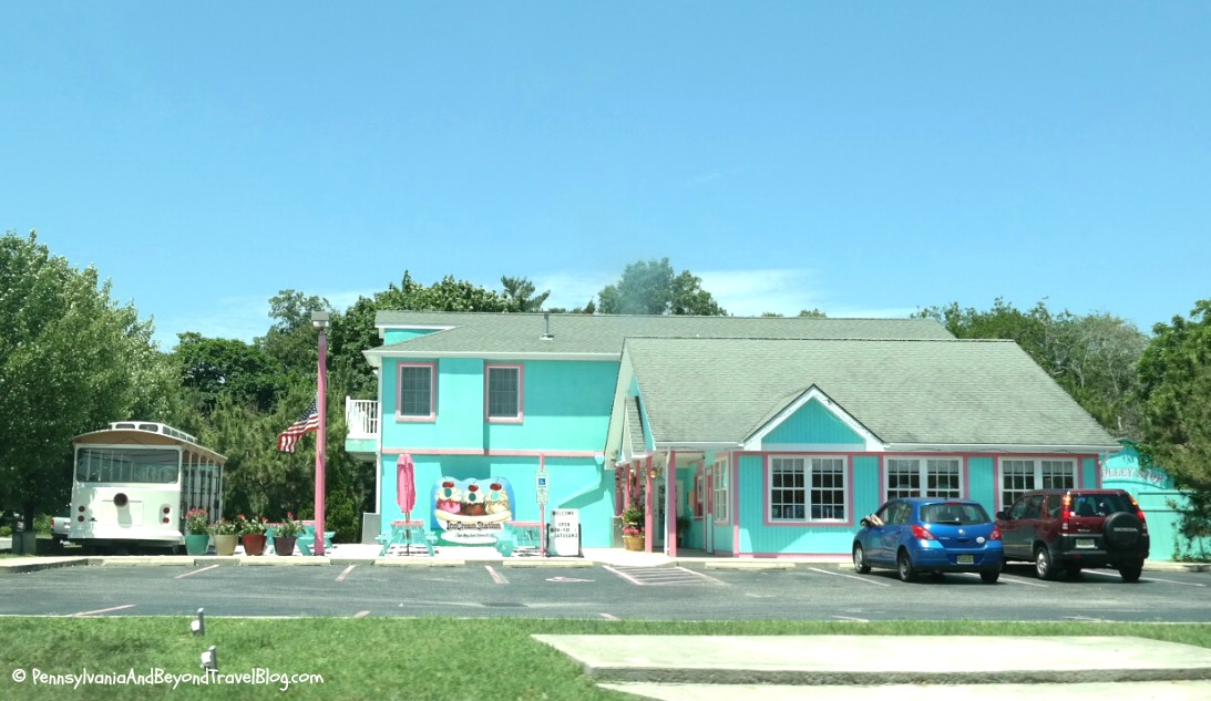 Pennsylvania & Beyond Travel Blog Trolley Stop Ice Cream Parlor at