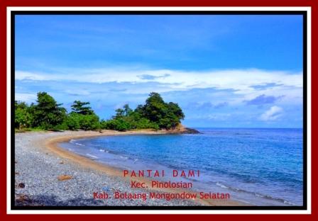 dami, pantai dami, Bolsel, Bolaang Mongondow Selatan, Pinolosian, molibagu, Humas Bolsel