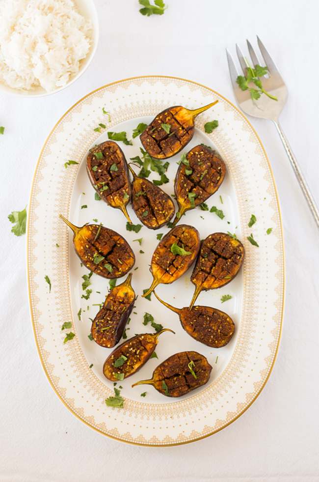 eggplant masala A Bit Wholesomely