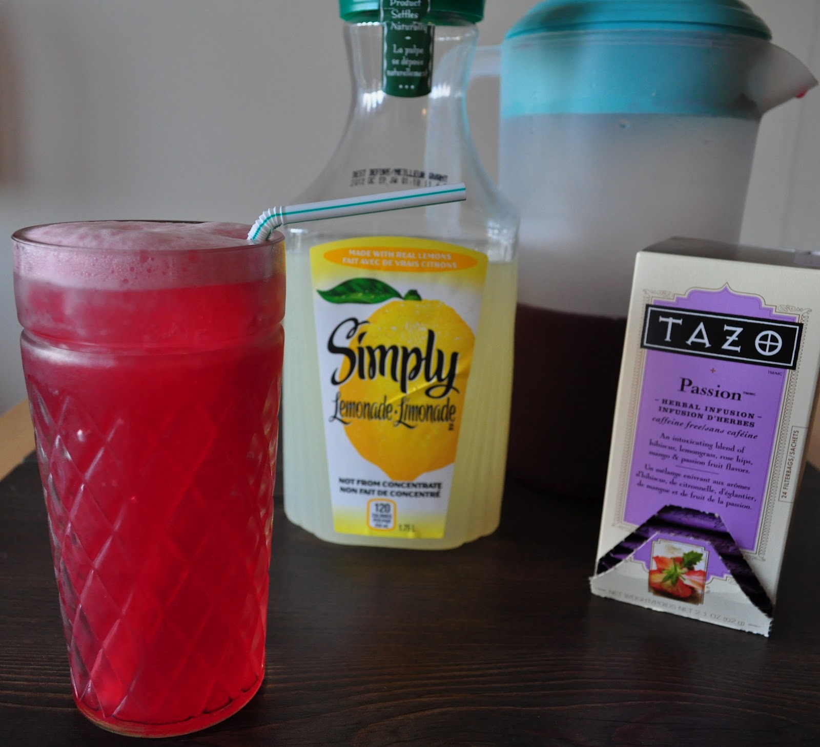 My Tiny Oven Passion Iced Tea Lemonade