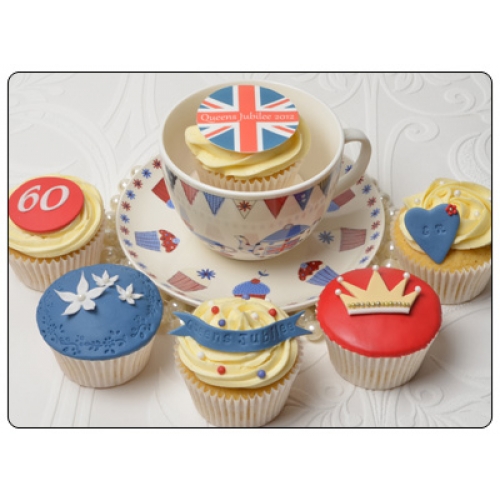 Cupcakes Cup Queens Jubilee Cupcake