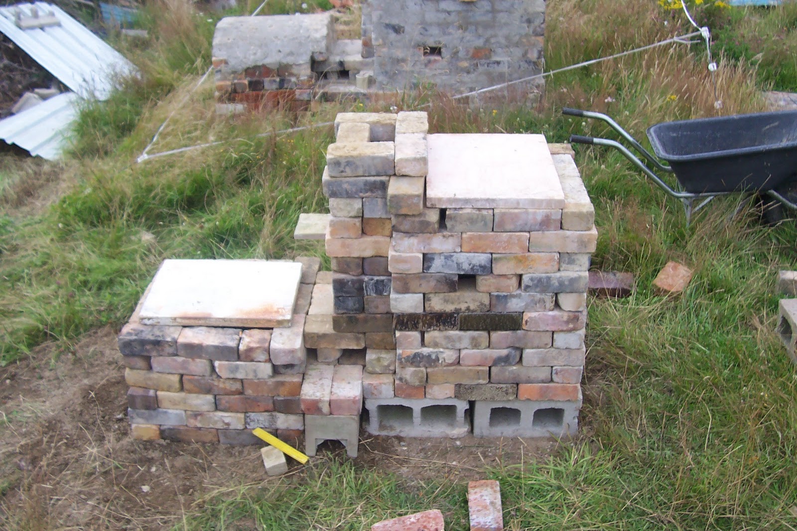 Danny Holland Taylor's Creek Pottery Small Salt Glaze Test Kiln Construction