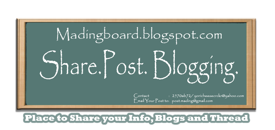 Share. Post. Blogging